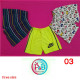 SHORT KNITTED (3PCS)